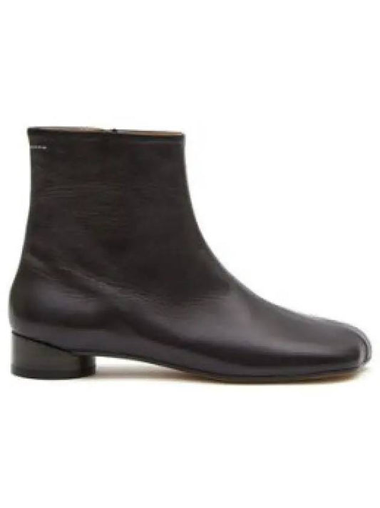 Leather Ankle Boots Black - MAISON MARGIELA - BALAAN 2