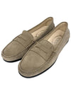 Gomino Suede Driving Loafers Brown - TOD'S - BALAAN.