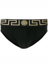 Greca Border Briefs Black - VERSACE - BALAAN 2