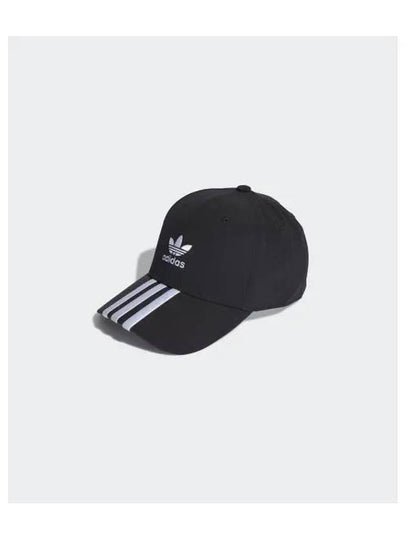 adidas Trefoil Baseball Cap Black White IT7617 - ADIDAS - BALAAN 2