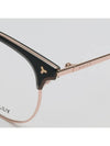 Glasses frame BY5049D 005 round Asian fit lower gold frame fashion - BALLY - BALAAN 5