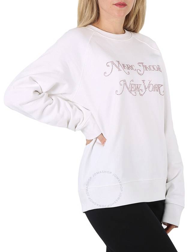 Marc Jacobs Ladies Marc Jacobs New York Logo Sweatshirt, Size Medium - MARC JACOBS - BALAAN 3