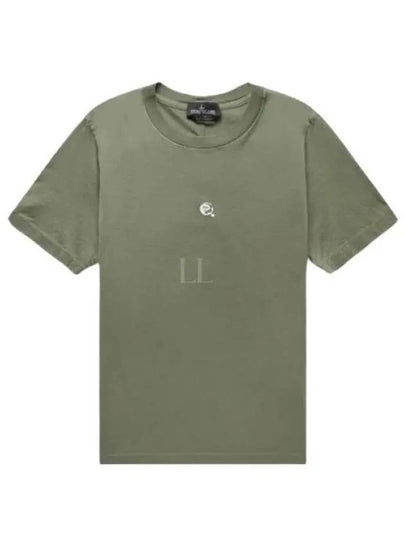 Shadow Project Logo Short Sleeve T-Shirt Green - STONE ISLAND - BALAAN 2