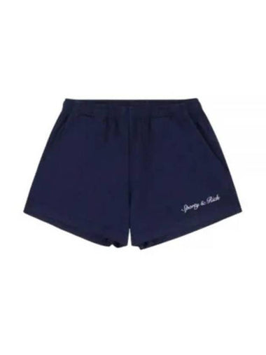 Short Pants SHAW2326NA 31 Navy - SPORTY & RICH - BALAAN 1