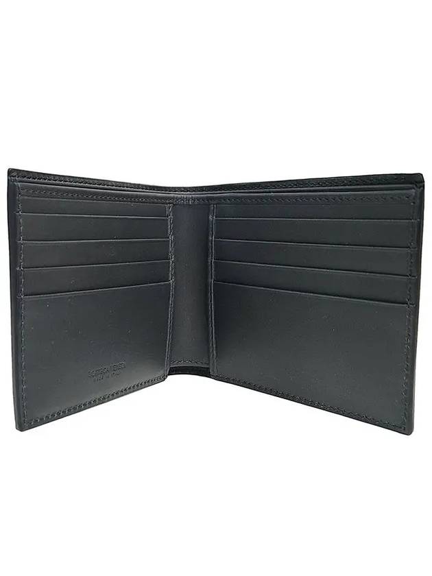 Intrecciato Weaving Half Wallet Dark Grey - BOTTEGA VENETA - BALAAN 4