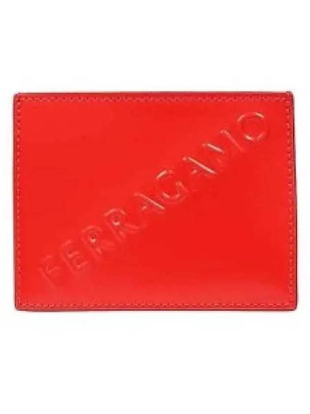 Ferragamo 661204 764209 Red card wallet 1230621 - SALVATORE FERRAGAMO - BALAAN 1