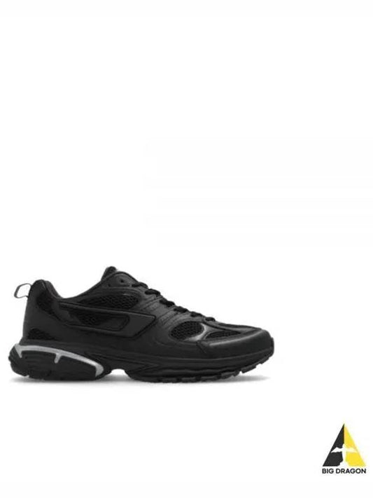 Serendipity Pro X1 Embossed Overlays Mesh Low Top Sneakers Black - DIESEL - BALAAN 2
