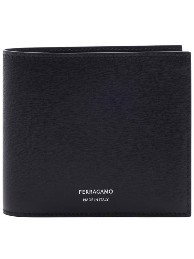 Men’s Classic Coin Pocket Half Wallet Black - SALVATORE FERRAGAMO - BALAAN 2