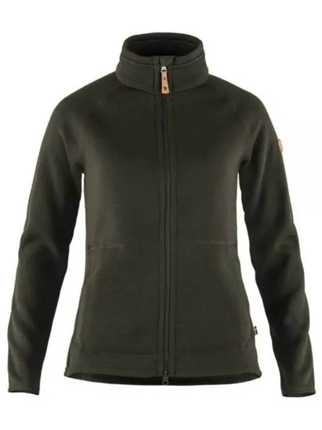 Women s Ovik Fleece Zip Sweater Deep Forest 83520662 W - FJALL RAVEN - BALAAN 2