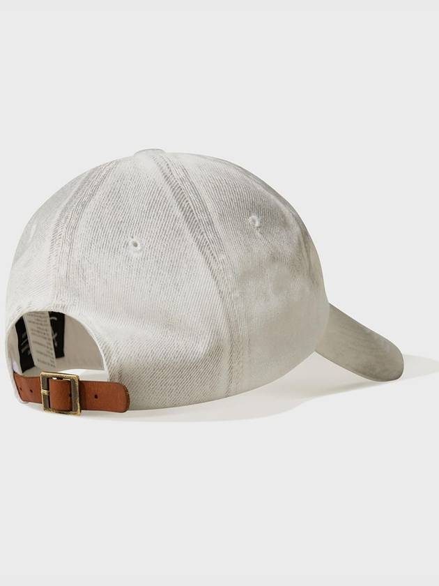 Dirty Washing Wappen Ball Cap Ivory - FFEFF STUDIO - BALAAN 8