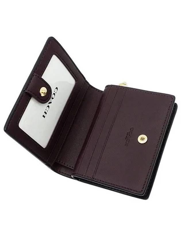 Signature Logo Canvas Snap Half Wallet CW789 IMXAQ - COACH - BALAAN 2