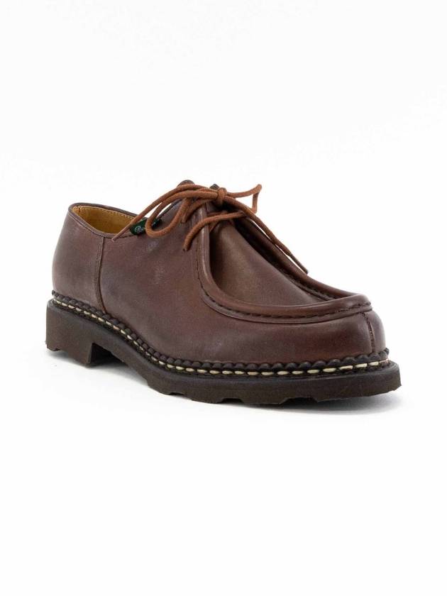 Michael Griff Leather Derby Maroon - PARABOOT - BALAAN 3