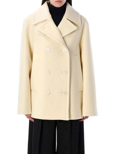 Jil Sander Double-Breasted Coat - JIL SANDER - BALAAN 1