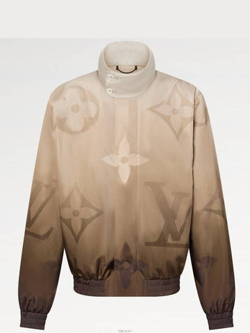 1AFYAO Monogram Printed Light Nylon Windbreaker - LOUIS VUITTON - BALAAN 1