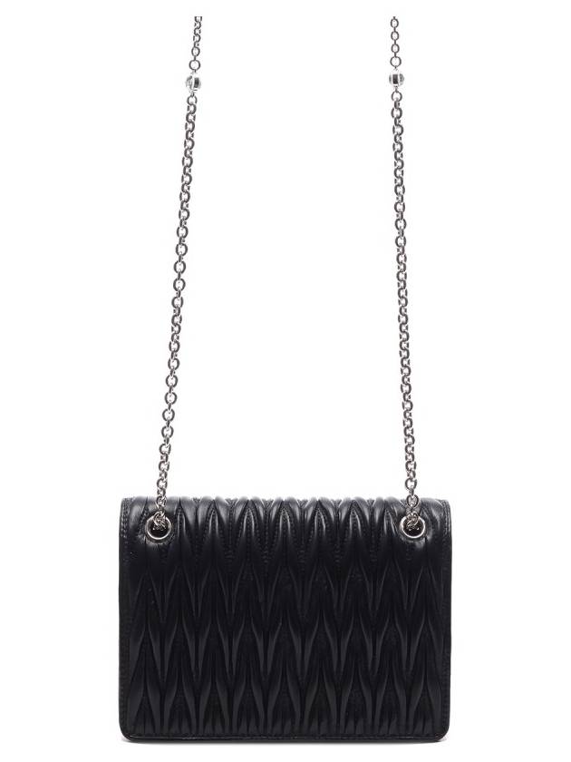 Materasse Nappa Leather Mini Bag Black - MIU MIU - BALAAN 5