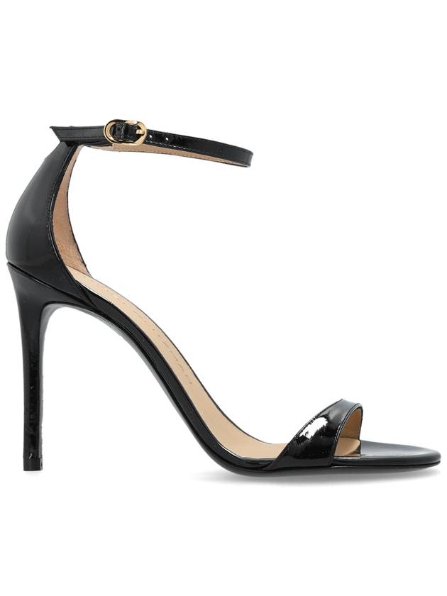 Stuart Weitzman Heeled Sandals Nudist II, Women's, Black - STUART WEITZMAN - BALAAN 1