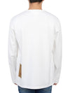 Henley Long Sleeve T-Shirt White - TEN C - BALAAN 5