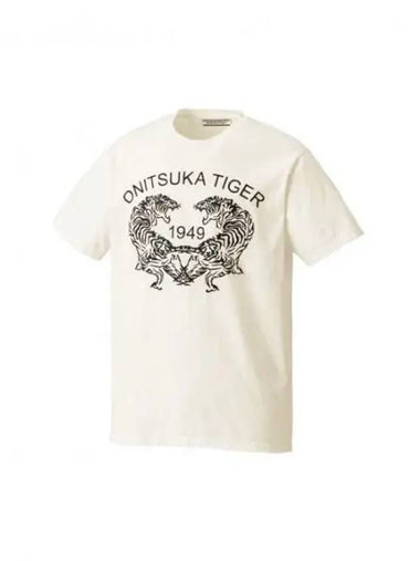 Onitsuka Tiger Graphic T Shirt 2183B184 100 - ONITSUKA TIGER - BALAAN 1