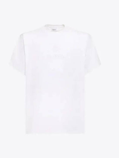 EKD Cotton Short Sleeve T-Shirt White - BURBERRY - BALAAN 2