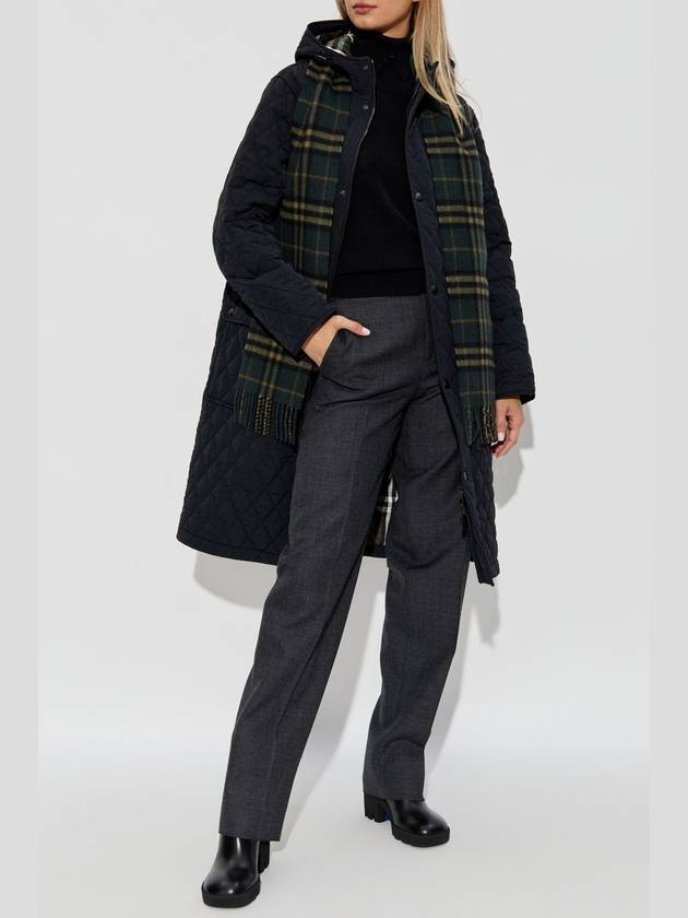 Appliquéd B Shield Quilted Parka Black - BURBERRY - BALAAN 3