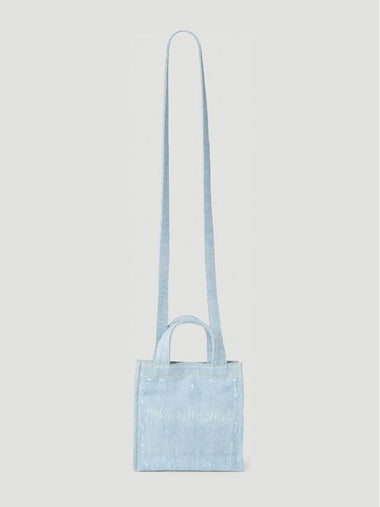 Denim Logo Mini Tote Bag Crossbody Bag - ACNE STUDIOS - BALAAN 1