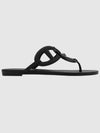 Egerie Flip Flops Noir - HERMES - BALAAN 9