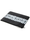 Cheeto Tag Effect 4G Leather Clutch Bag Black - GIVENCHY - BALAAN.