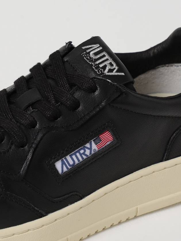 Medalist Low Top Sneaker in Super-Soft Black Nappa - AUTRY - BALAAN 5