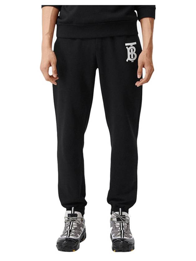 Monogram Track Pants Black - BURBERRY - BALAAN 3