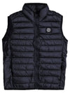 Kids Logo Patch Padded Vest 7816G0131 V0020 - STONE ISLAND - BALAAN 1