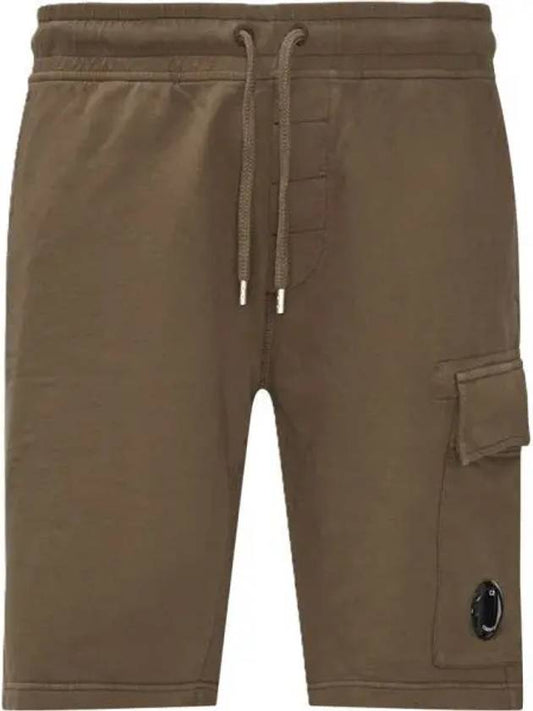 Lens Banding Cargo Shorts Brown - CP COMPANY - BALAAN 2