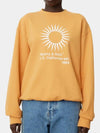 Sunny Crewneck Sweatshirt Orange - SPORTY & RICH - BALAAN 2