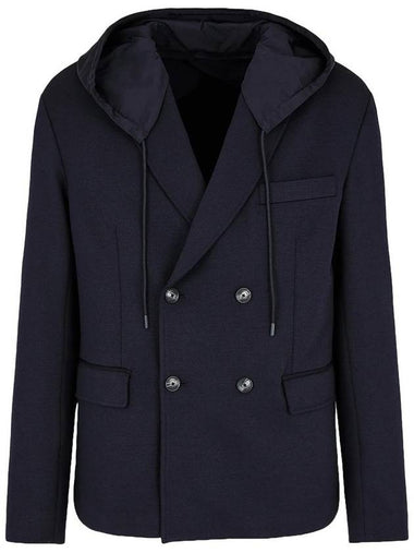 Emporio Armani Jackets Blue - EMPORIO ARMANI - BALAAN 1