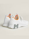 Depart Sneakers Knit Calfskin Blanc - HERMES - BALAAN 5