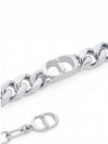 Icon Slim Chain Bracelet Silver - DIOR - BALAAN 9