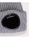 Signature Goggles Wool Beanie Grey - CP COMPANY - BALAAN 3