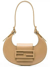 Cookie Small Leather Shoulder Bag Brown - FENDI - BALAAN 2