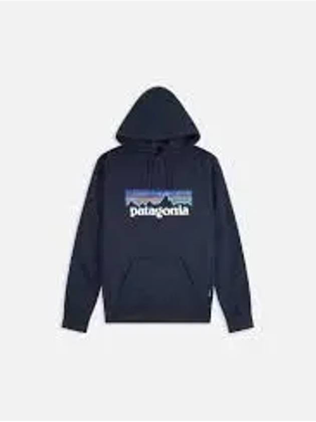 P 6 Logo Uprisal Hoodie New Navy - PATAGONIA - BALAAN 2