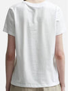 VPC Logo Organic Cotton Short Sleeve T-Shirt White - A.P.C. - BALAAN 5