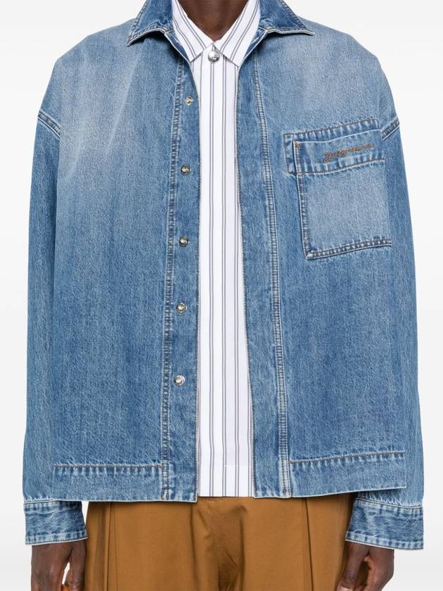 La Chemise De Nimes Denim Jacket Blue - JACQUEMUS - BALAAN 5