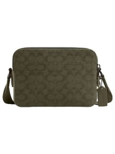 Charter crossbody bag signature jacquard - COACH - BALAAN 1