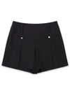 Golfwear Button Point Culotte Skirt Black - ONOFF - BALAAN 1