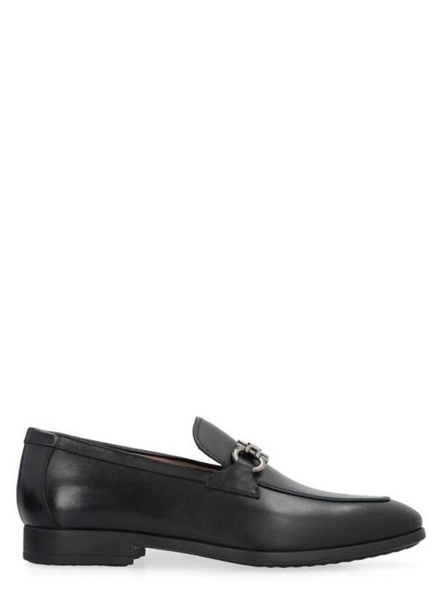 Men's Gancini Loafers Black - SALVATORE FERRAGAMO - BALAAN 2