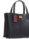 Willow Tote Bag C8869 B4 BK - COACH - BALAAN 4