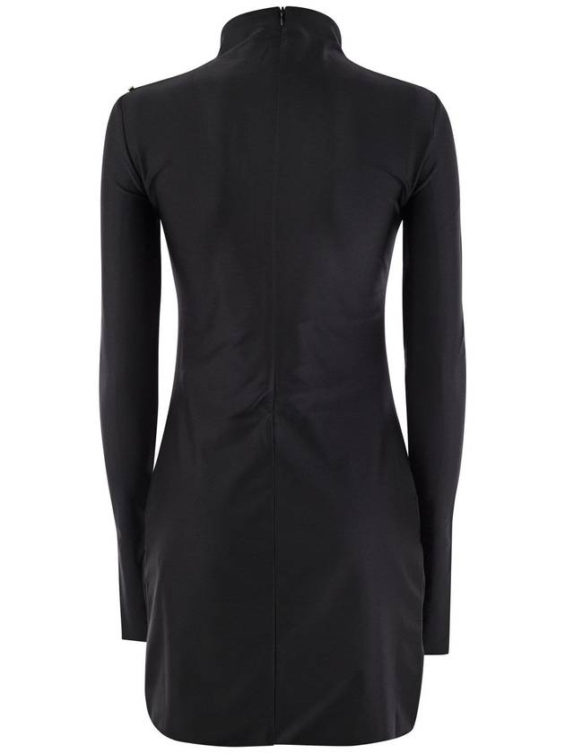 STIRIA - Stretch jersey fitted dress - MAX MARA SPORTMAX - BALAAN 2