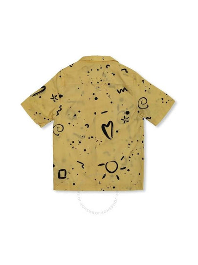 Jacquemus Boys Abstract Print Short Sleeved Shirt Size 8Y - JACQUEMUS - BALAAN 2