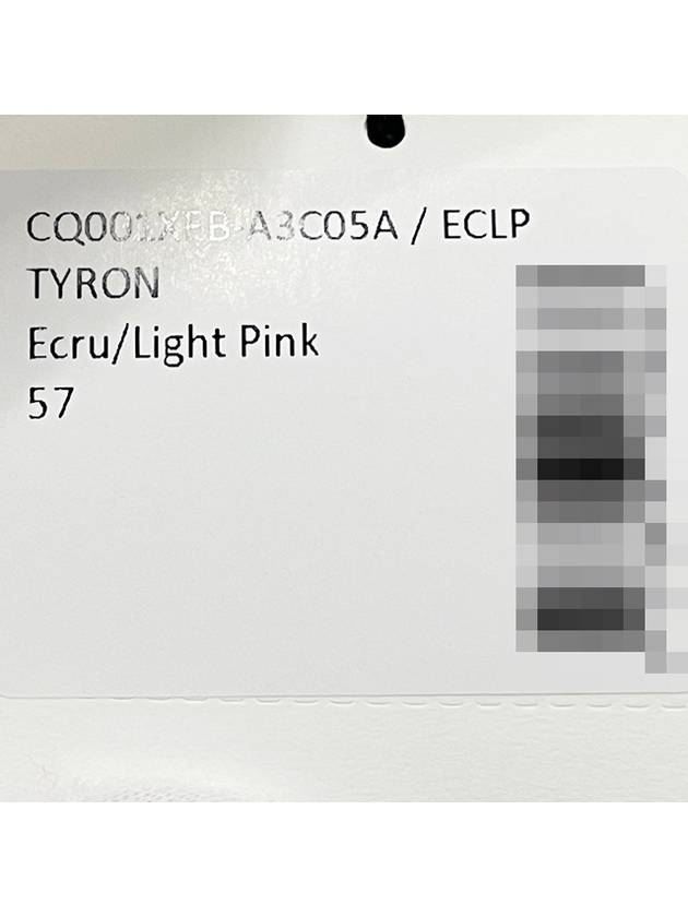 TYRONY Logo Ball Cap Hat Ecru Pink CQ001XFB A3C05A ECLP - ISABEL MARANT ETOILE - BALAAN 9