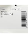 24SS Etoile TYRONY Logo Ball Cap Hat Ecru Pink CQ001XFB A3C05A ECLP - ISABEL MARANT - BALAAN 9