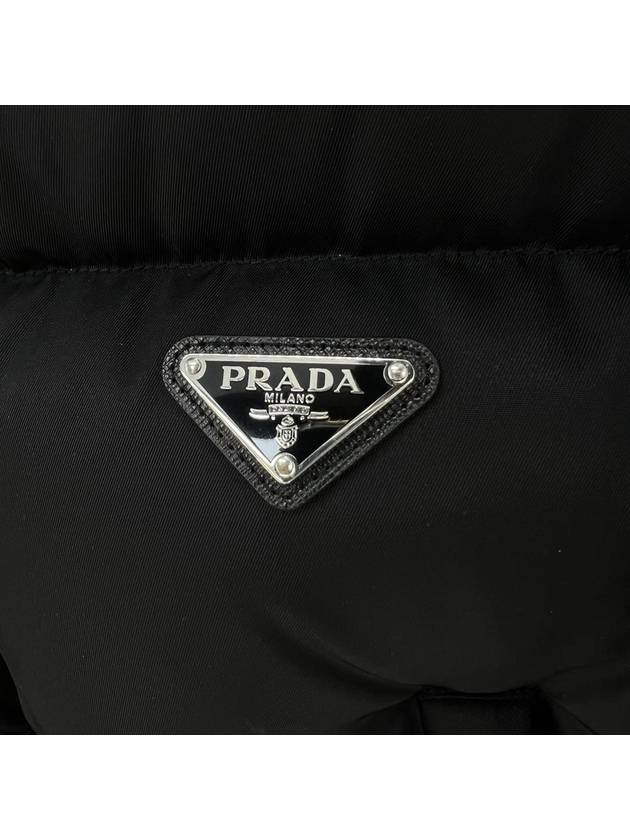 Re nylon convertible crop down padding black size 42 - PRADA - BALAAN 6