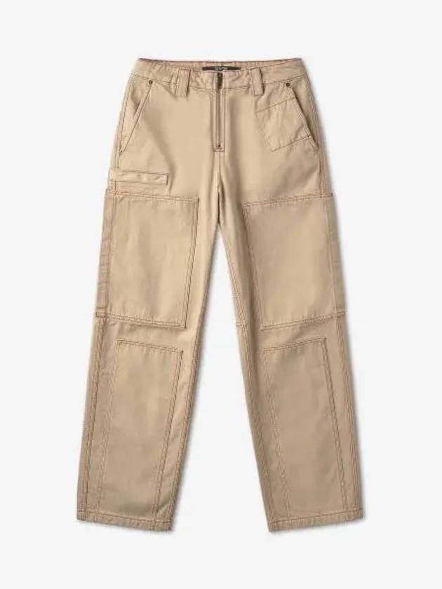 Le De Nimes Cargo Cargo Jeans Beige Terracotta - JACQUEMUS - BALAAN 2